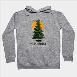 Mr Beast Hoodies - Team trees Hoodie TP0712