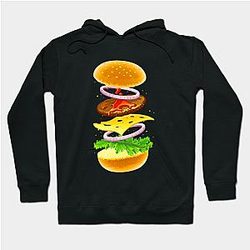 Mr Beast Hoodies - Beast burger Hoodie TP0712