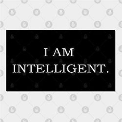 Mr Beast Posters - I am Intelligent Poster TP0712