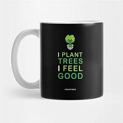 Mr Beast Mugs - Cute Plant Trees Feel Good teamtrees Mug TP0712