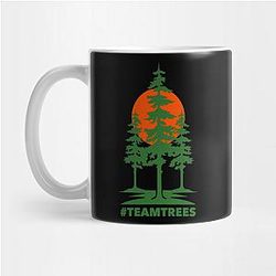 Mr Beast Mugs - Team Trees Logo Mug TP0712