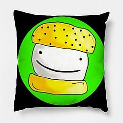 Mr Beast Pillows - Mrbeast Dream burger Pillow TP0712