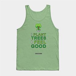 Mr Beast Tank Tops - Cute Plant Trees Feel Good teamtrees Tank Top TP0712