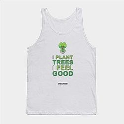 Mr Beast Tank Tops - Vintage Plant Trees Feel Good teamtrees Tank Top TP0712