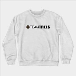 Mr Beast Sweatshirts - Hashtag Team Trees Black Sweatshirt TP0712