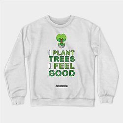 Mr Beast Sweatshirts - Cute Plant Trees Feel Good teamtrees Sweatshirt TP0712