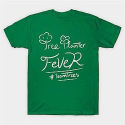 Mr Beast T-Shirts - Trending Authentic Tree Planter Fever Team Trees T-Shirt TP0712