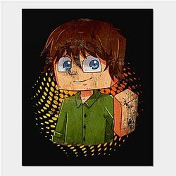 Tubbo Posters - Tubbo Vintage Art High Quality Poster TP1211