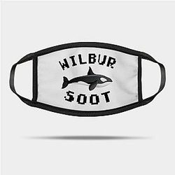 Wilbur Soot Face Masks - Wilbur Soot Lovers Mask Official Merchandise TP1211