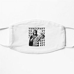 Yung Gravy Face Masks - yung gravy rockwell Flat Mask