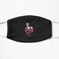 Yung Gravy Face Masks - Yung Gravy Untitled Classic T-Shirt Flat Mask