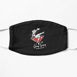 Yung Gravy Face Masks - Yung Gravy Untitled Cover Logo Classic T-Shirt Flat Mask