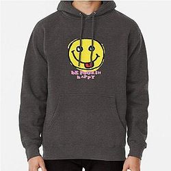 YungBlud - bE FoOKiN hApPY Smiley Pullover Hoodie RB0208