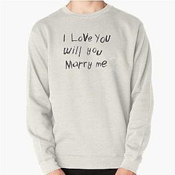 YUNGBLUD i love you will you marry me Pullover Sweatshirt RB0208