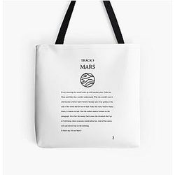 Mars YungBlud Lyrics All Over Print Tote Bag RB0208