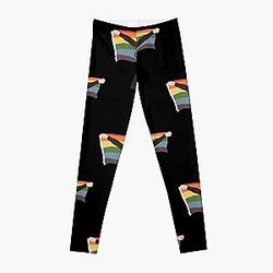 YUNGBLUD LGBT FLAG Sticker Leggings RB0208