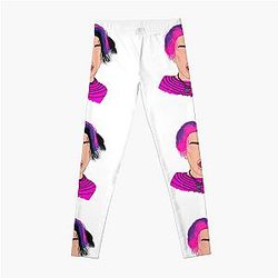Yungblud Pink Stripe Leggings RB0208