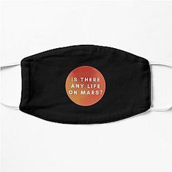 Mars - yungblud white text Flat Mask RB0208