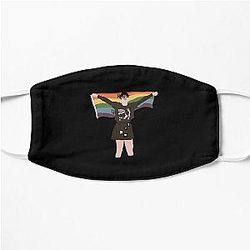 YUNGBLUD LGBT FLAG Sticker Flat Mask RB0208