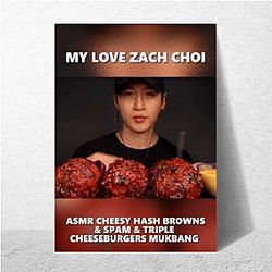 Zach Choi – Taste the Silence Collection Zach Choi Posters