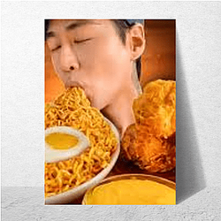 Zach Choi – Iconic Silent Mukbang Series Zach Choi Posters