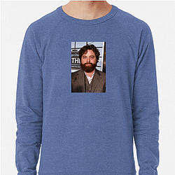 Zach Galifianakis Merch Zach Galifianakis Sweatshirts