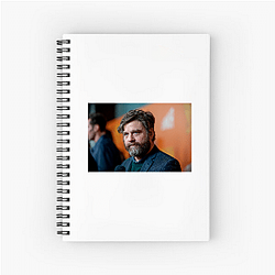 Zach Galifianakis Merchandise For Fans Zach Galifianakis Notebook