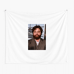 Zach Galifianakis Merch Zach Galifianakis Tapestries