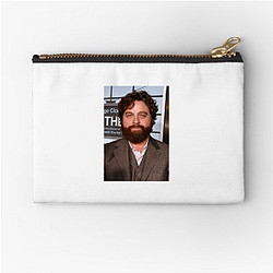 Zach Galifianakis Merch Zach Galifianakis Zipper Pouches