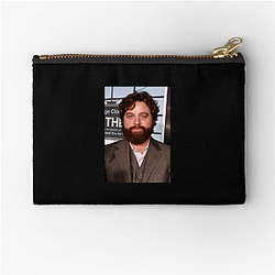 Zach Galifianakis Merch Zach Galifianakis Zipper Pouches