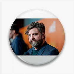 Zach Galifianakis Merchandise For Fans Zach Galifianakis Pins