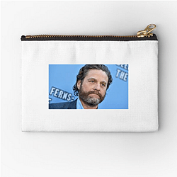 Zach Galifianakis Fan Art Zach Galifianakis Zipper Pouches