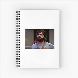 Zach Galifianakis Collection for fans Zach Galifianakis Notebook