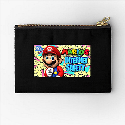 ZackScottGames The World Is My Stage Zack Scott Games Zipper Pouches