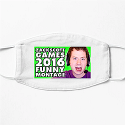 ZackScottGames The King of Gaming Zack Scott Games Face Masks