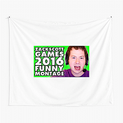 ZackScottGames The King of Gaming Zack Scott Games Tapestries
