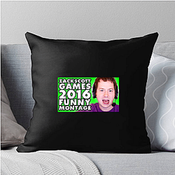 ZackScottGames The King of Gaming Zack Scott Games Pillows Cover