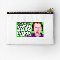 ZackScottGames The King of Gaming Zack Scott Games Zipper Pouches