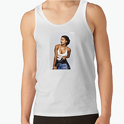 Versatile Screen Talent Zazie Beetz Tank Tops