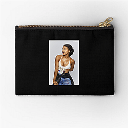 Versatile Screen Talent Zazie Beetz Zipper Pouches