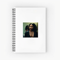 Comic Book Movie Icon Zazie Beetz Notebook