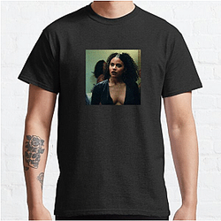 Comic Book Movie Icon Zazie Beetz T-Shirts