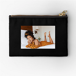 Indie Film Presence Zazie Beetz Zipper Pouches