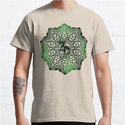 Zeds Dead Mandala Green Classic T-Shirt