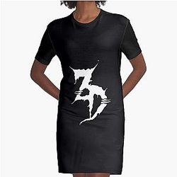 Zeds Dead HD Logo Graphic T-Shirt Dress