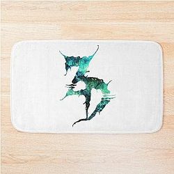 Zeds Dead Green Galaxy Bath Mat