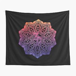 Zeds Dead Mandala Watercolor Tapestry