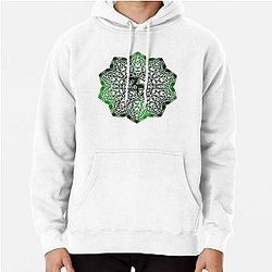 Zeds Dead Mandala Green Pullover Hoodie
