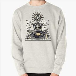 Zeds Dead Skeleton Edm Pullover Sweatshirt