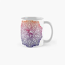Zeds Dead Mandala Watercolor Classic Mug